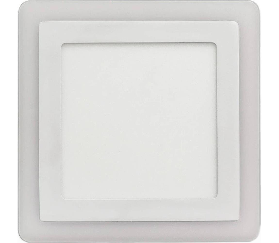 APLED APLED -LED Koupel. podhledové svítidlo SQUARE DUO LED/16W/230V 19,5x19,5 cm bílá