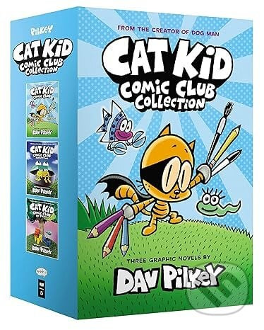 Cat Kid Comic Cluc Collection 1-3 - Dav Pilkey