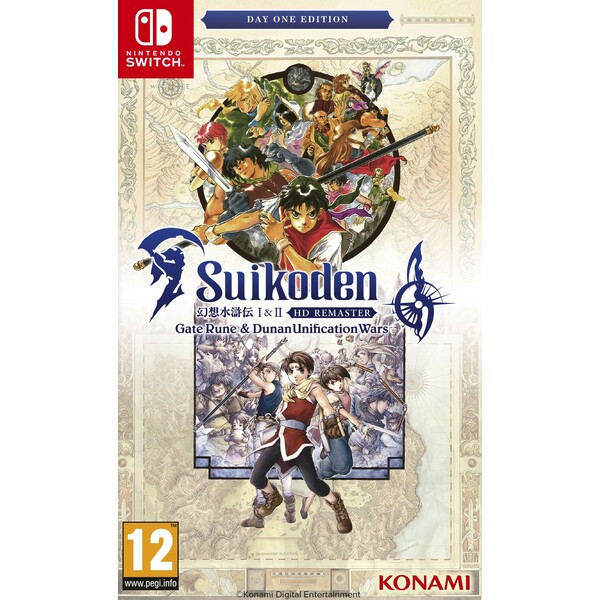 Suikoden I&II HD Remaster: Gate Rune and Dunan Unification Wars Day One Edition (Switch)