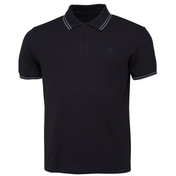 Lotto CLASSICA I POLO SHIRT Pánské polo triko, černá, velikost