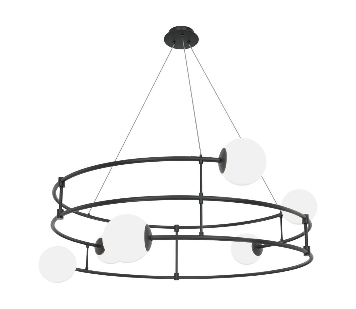 Maytoni Maytoni MOD317PL-06B - Lustr na lanku BALANCE 6xG9/40W/230V černá