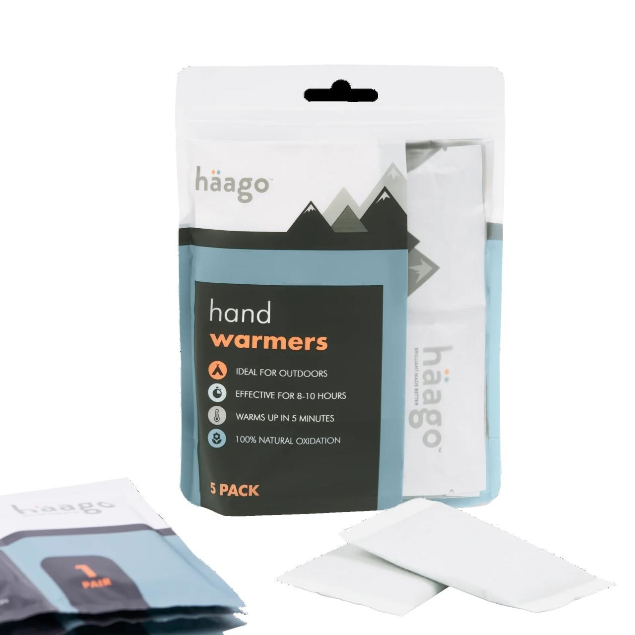 Haago Hand Warmers Ohřívače rukou - 5 párů viz obrázek Doplňky