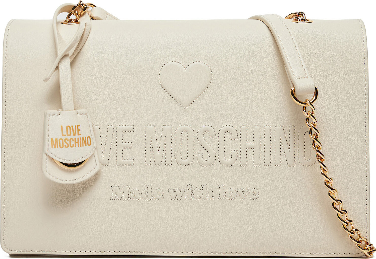 Kabelka LOVE MOSCHINO JC4113PP1ML1011A Écru