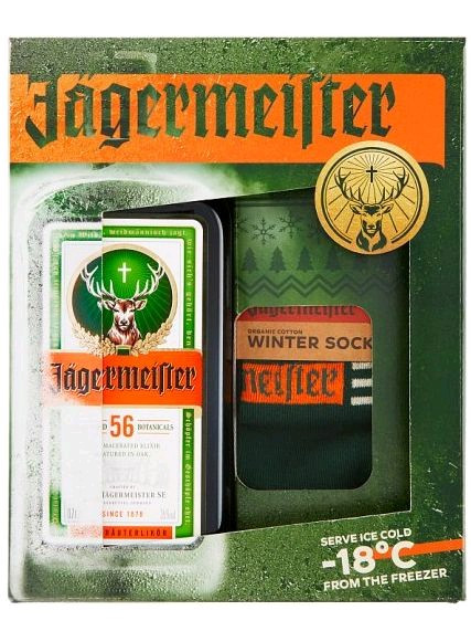 Jagermeister s ponožkami 0.7l