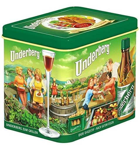 Underberg v plechu 12x0.02l