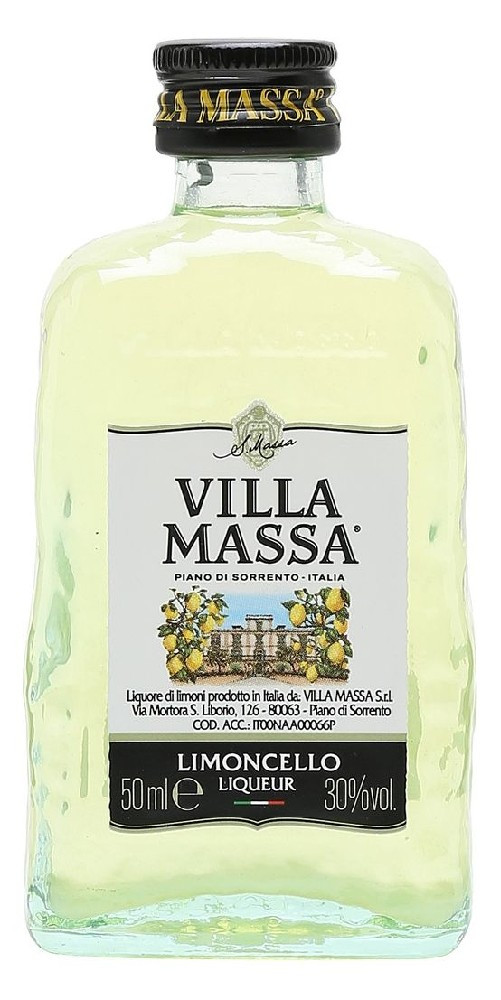 Limoncello villa Massa miniaturka 0.05l