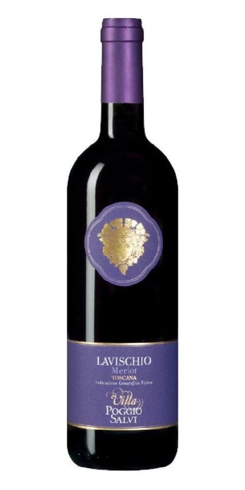 Merlot Lavischio villa poggio Salvi 0.75l