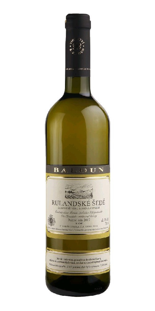 Rulandské šedé pozdní sběr Baloun 0.75l