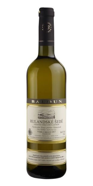 Rulandské šedé výběr z hroznů Baloun 0.75l