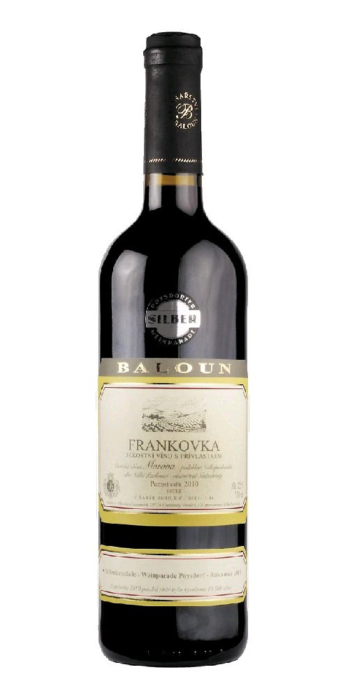 Frankovka pozdní sběr Baloun 0.75l