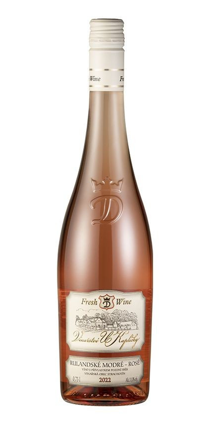 U Kapličky Kapl Fresh Wine rosé Rulandské modré 0.75l