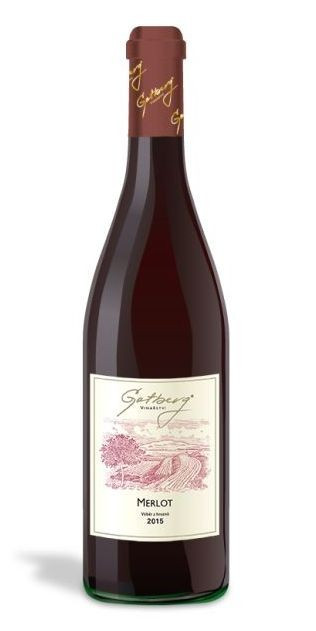 Merlot výběr z hroznů Gotberg 0.75l