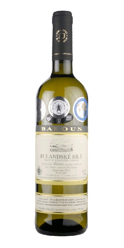 Rulandské bílé pozdní sběr Baloun 0.75l