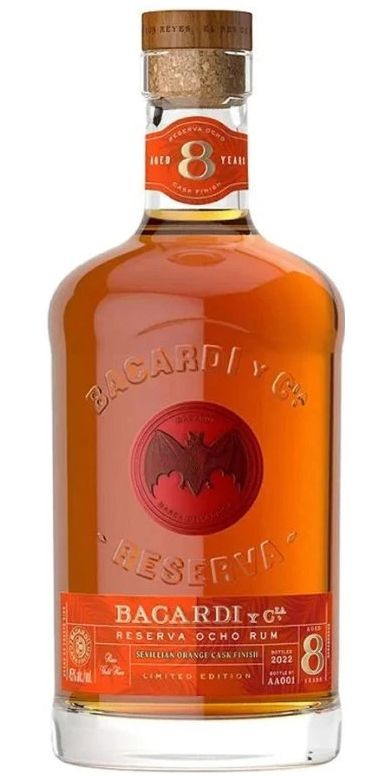 Bacardi 8y Reserva Ocho Sevillian Cask 0.7l