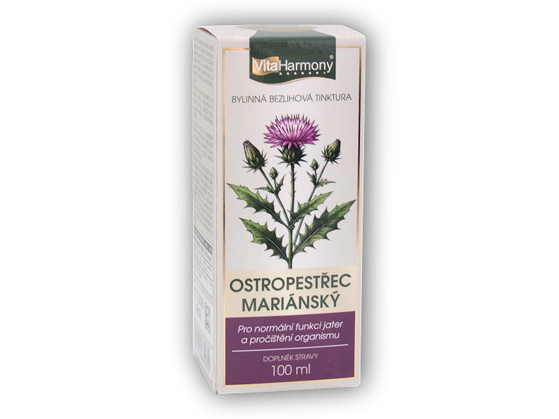 VitaHarmony Tinktura Ostropestřec mariánský 100ml silybum marianum