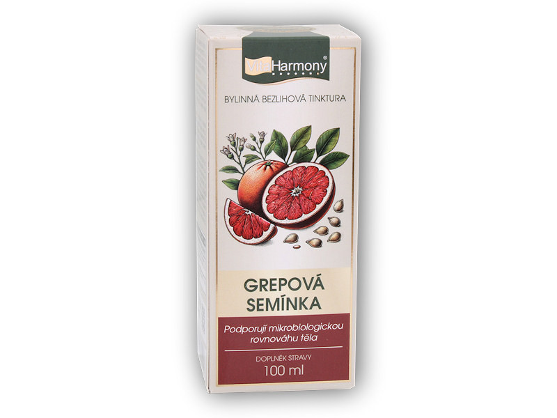 VitaHarmony Tinktura Grepová semínka 100ml grape seed