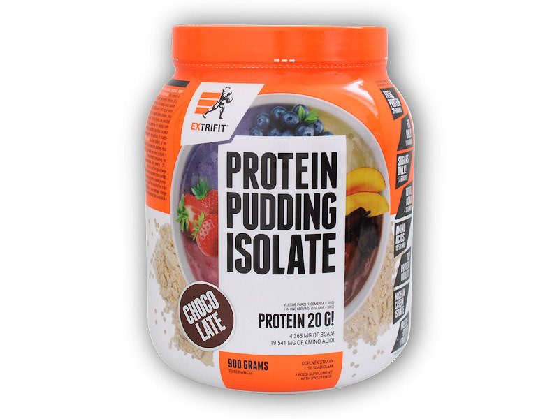 Extrifit Protein Pudding Isolate 900g Varianta: čokoláda