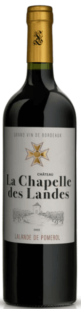 Chateau la Chapelle des Landes 2022, Lalande-de-Pomerol, Bordeaux