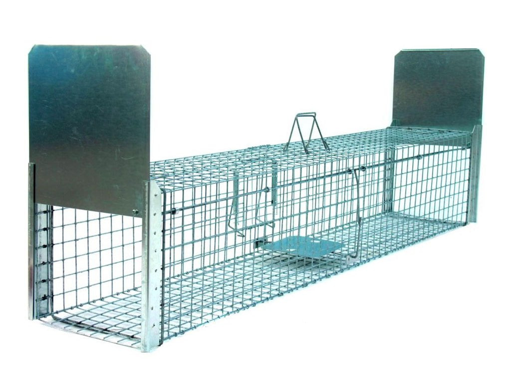 Bravson Profesionální past na lišky, kuny, vydry a kočky TRAP ST130x34x34V2