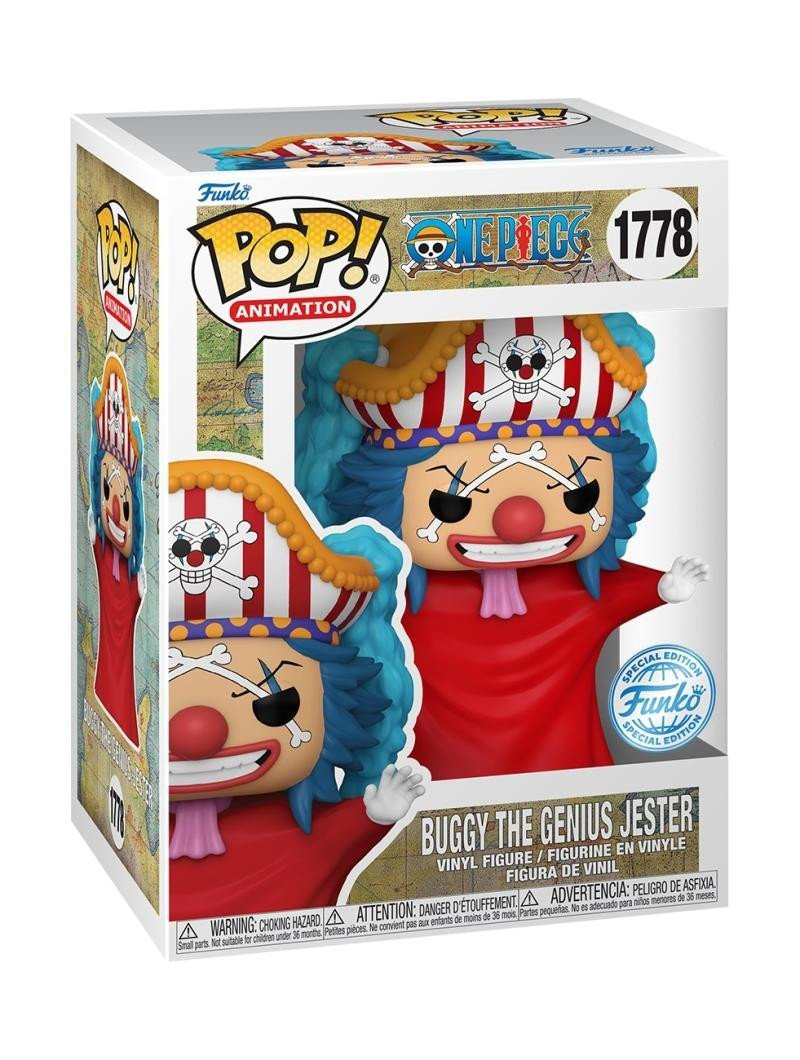 Funko POP Animation: One Piece - Buggy (Post Time-Skip)