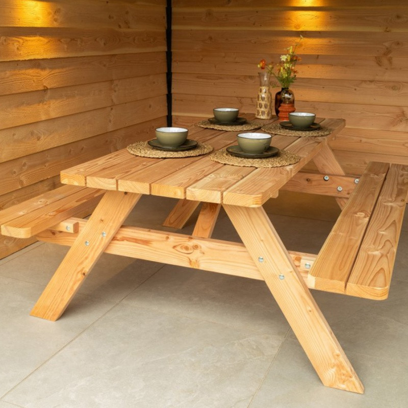 Tuindeco Basic picnic table 180cm dougls