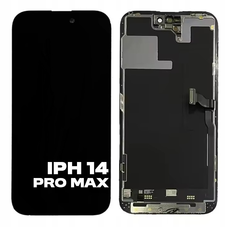 LCD displej Dotyková obrazovka Digitizer pro iPhone 14 Pro Max Vyměněné sklo