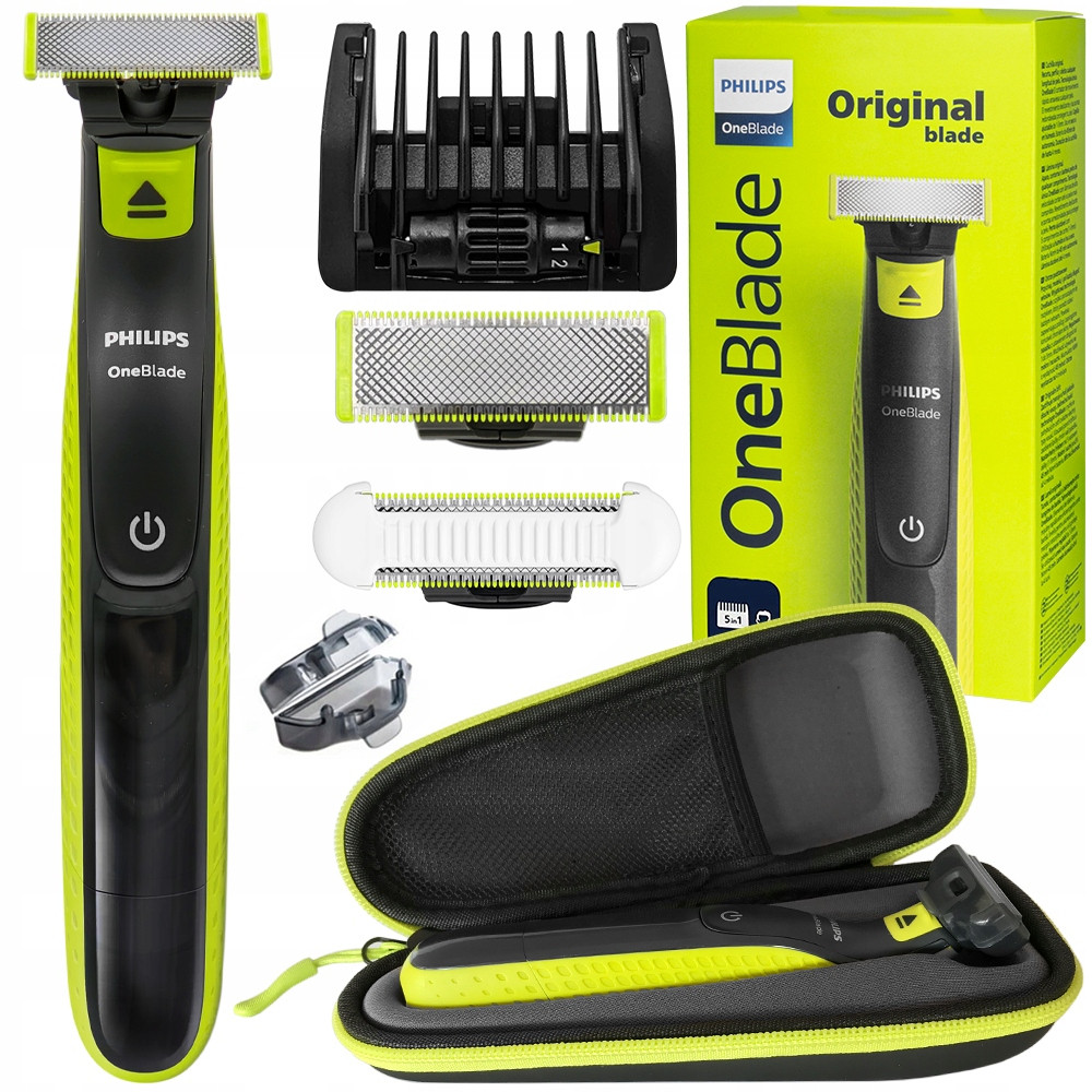 Strojek Oneblade QP2724/20 Čepel Skinprotect QP229/52 Pouzdro Sada Pro Páry