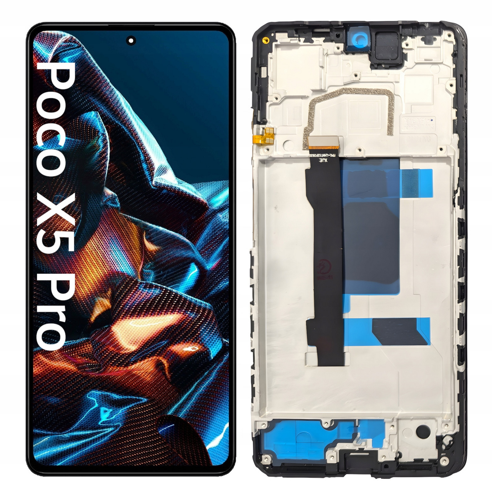 LCD Displej Rychlý Dotyk Pro Xiaomi Poco X5 Pro Incell Rámeček