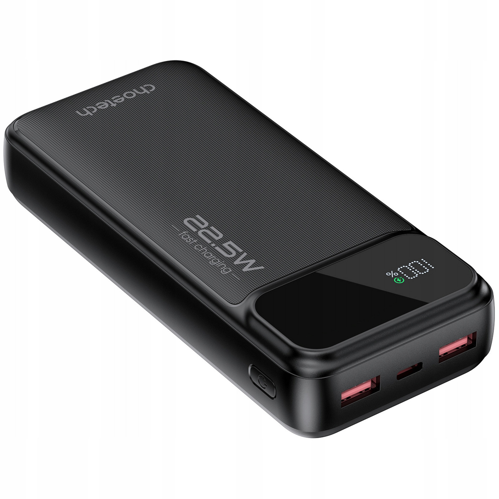 Choetech Powerbanka Power Bank 20000mAh 22.5W Rychlé nabíjení Pd Qc Usb