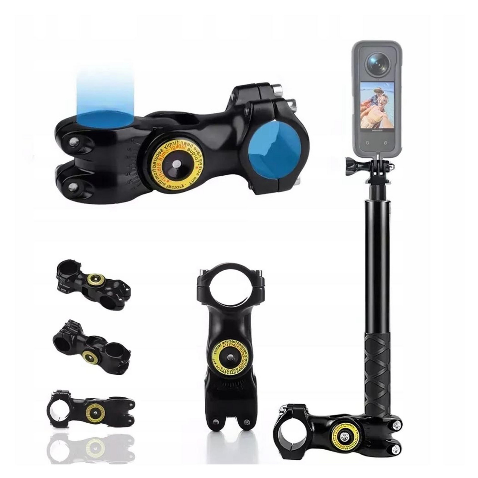 GoPro Dji Insta360 Příslušenství Držák na kolo Motocyklový pro kamery