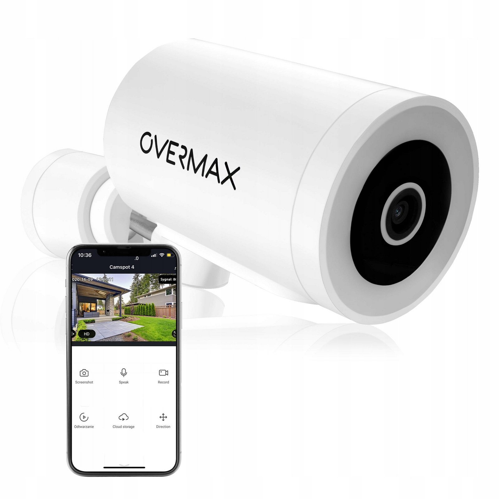 Ip Kamera Bullet Venkovní Otočná 4 Mpx 2560x1440 Alarm Upozornění