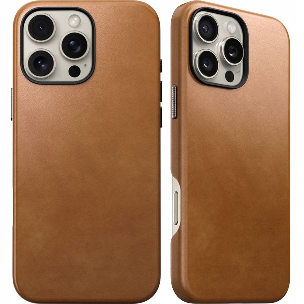 Pouzdro z kůže Nomad pro iPhone 16 Pro Max pro MagSafe, obal, kryt