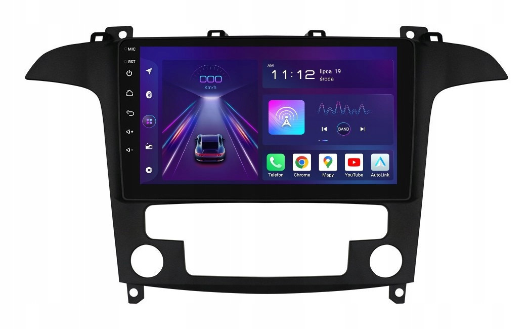 Rádio 2DIN Navigace Android Ford S-max MK1 8/256 Gb Dsp Carplay Lte