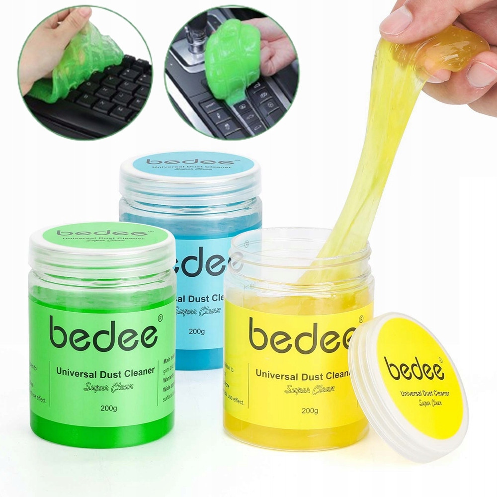 Guma gel na čištění klávesnic auta elastin čistič prachu pohlcovač