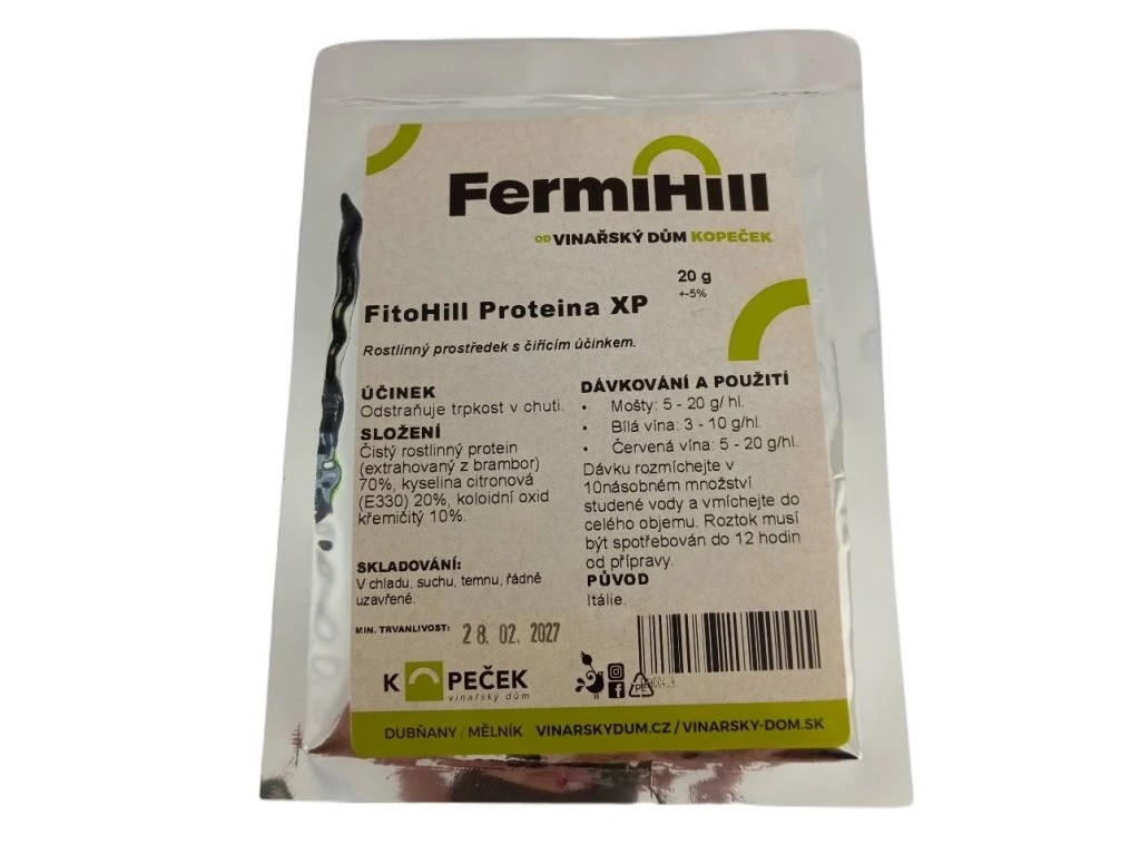 FitoHill Proteina XP Hmotnost CZ: 20g