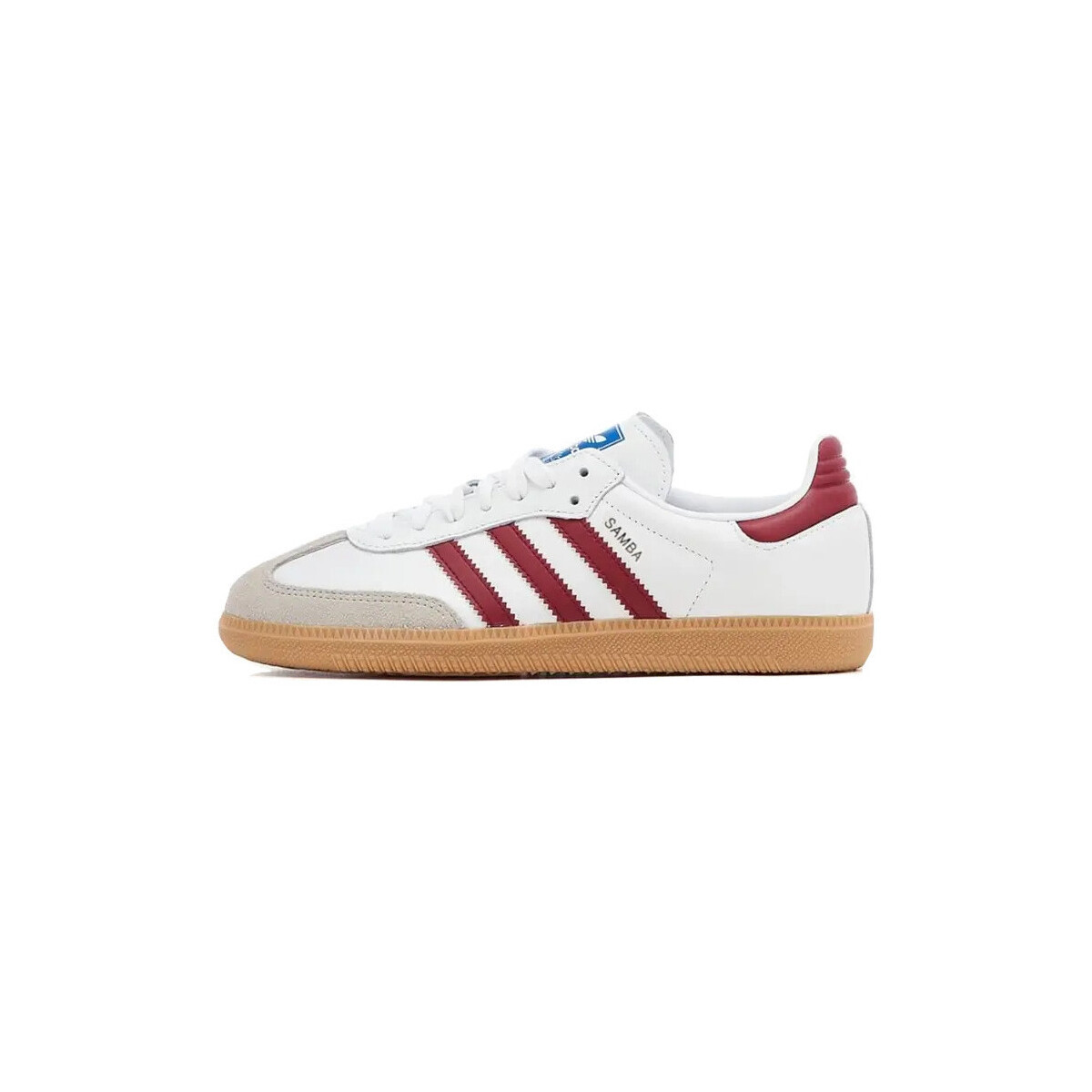 adidas  Samba OG White Burgundy Gum  Bílá