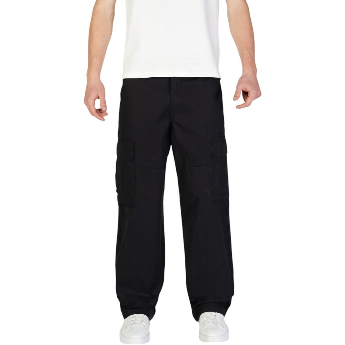 Jack & Jones  JPSTBILL KNOCKOUT CARGO LN 12268322  Černá