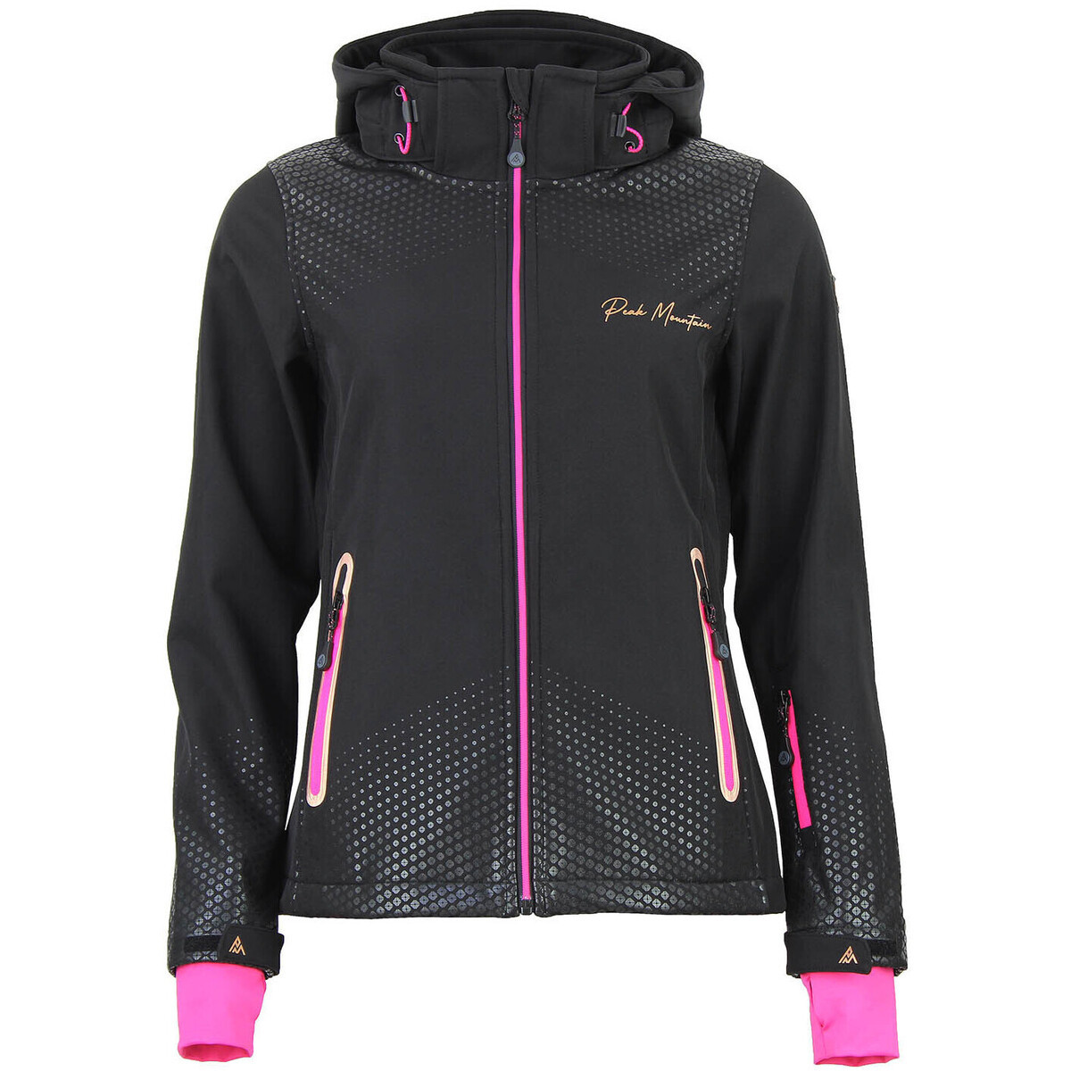 Peak Mountain  Blouson softshell femme ABRA  Černá