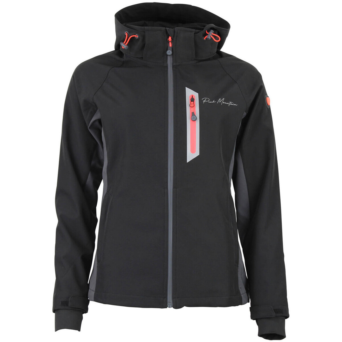 Peak Mountain  Blouson softshell femme ACLUNY  Černá