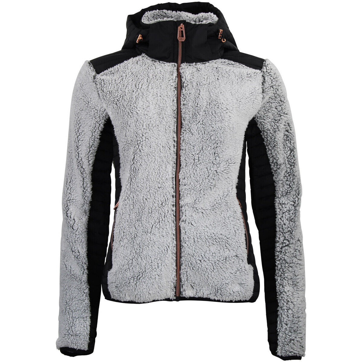 Peak Mountain  Blouson polaire femme AMARANT  Černá
