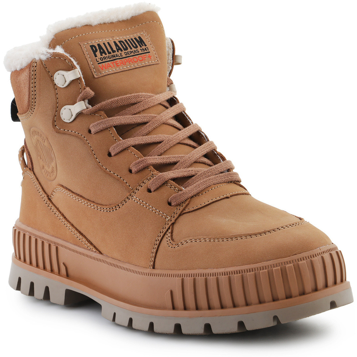 Palladium  Pallashock Warm WP 74351-252-M Dear Brown  Hnědá