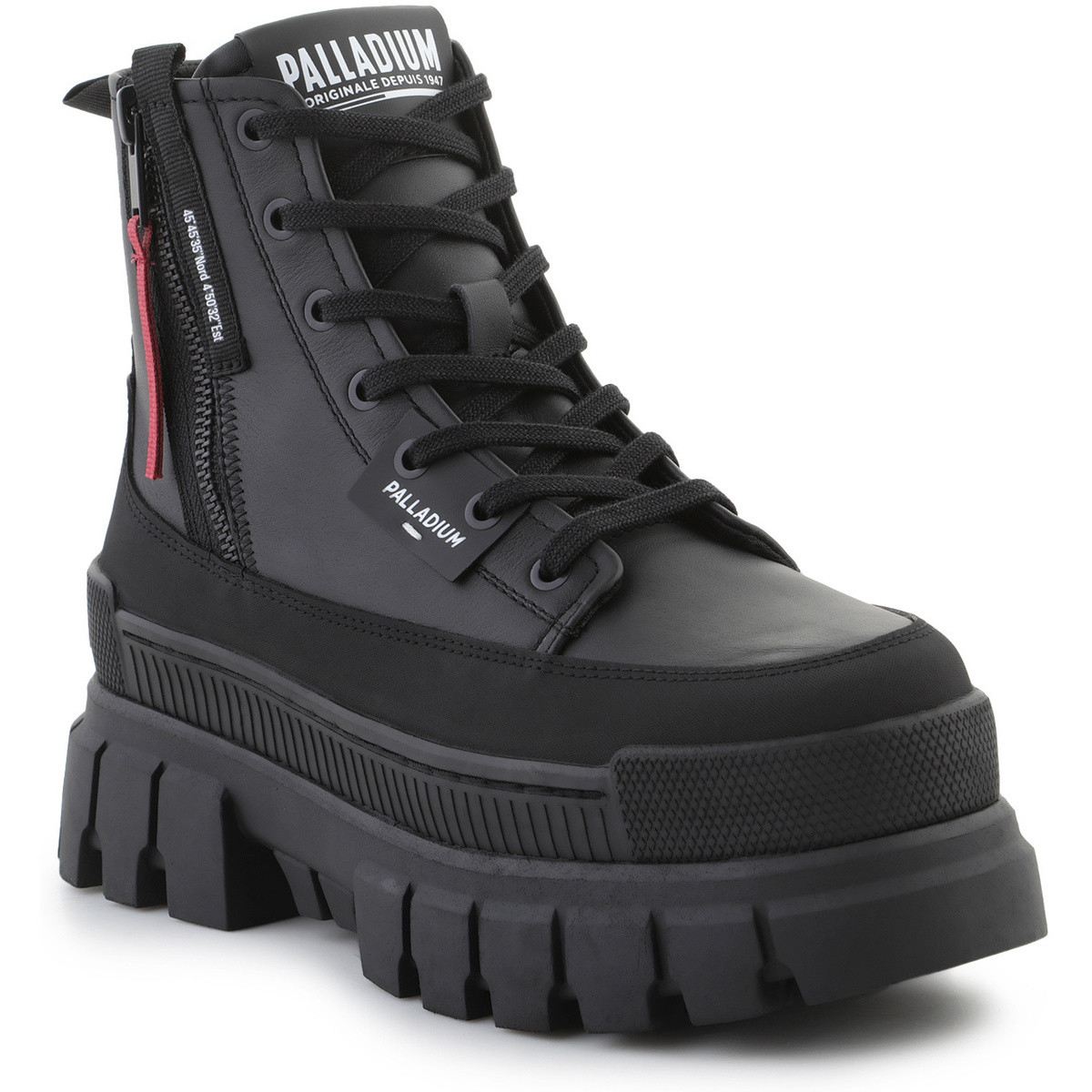 Palladium  Revolt Boot Zip Lth 98859-001-M  Černá