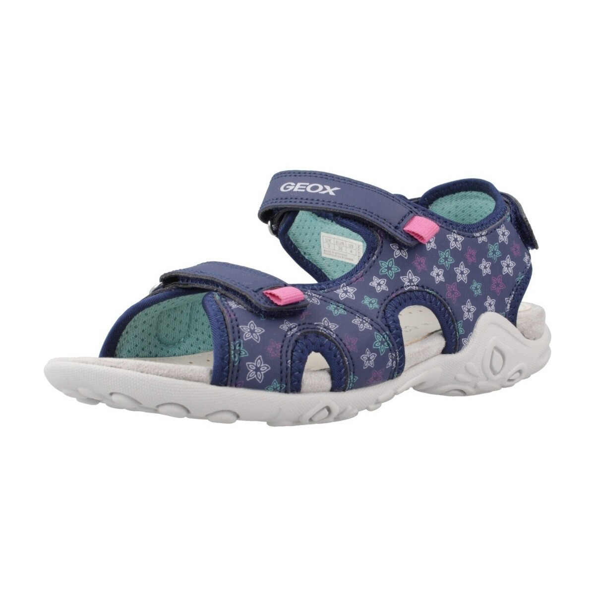 Geox  J SANDAL WHINBERRY G  Modrá