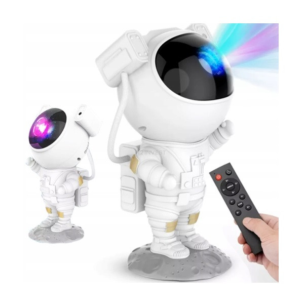 Hvězdný LED projektor astronaut