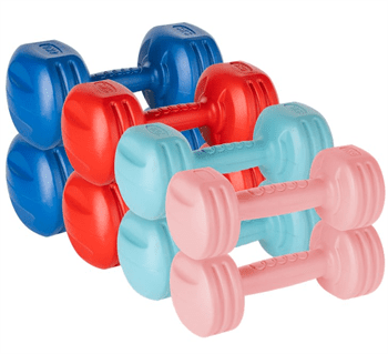 Činky sestava 20kg ( 2x1kg + 2x2kg + 2x3kg + 2x4kg ) , REBEL ACTIVE RBA-2310