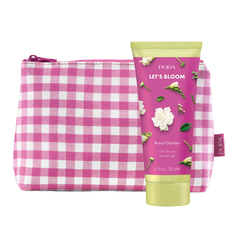 PUPA Milano Sprchový gel s taštičkou Royal Garden Let`s Bloom (Shower Gel) 200 ml