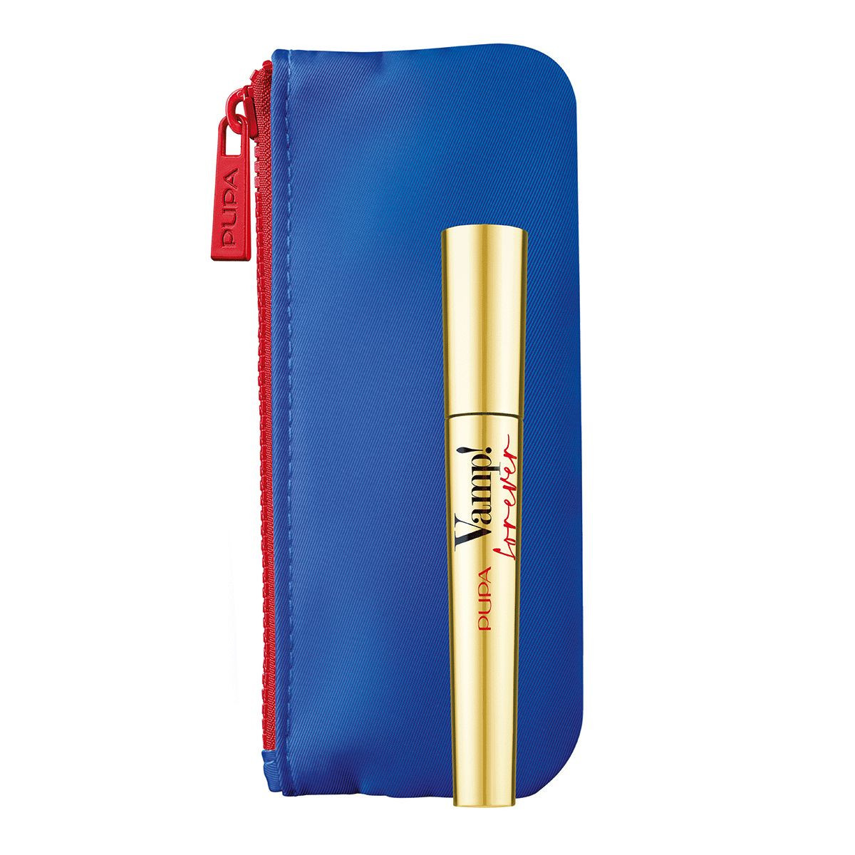 PUPA Milano Objemová řasenka s taštičkou Vamp! Forever (Mascara) 9 ml