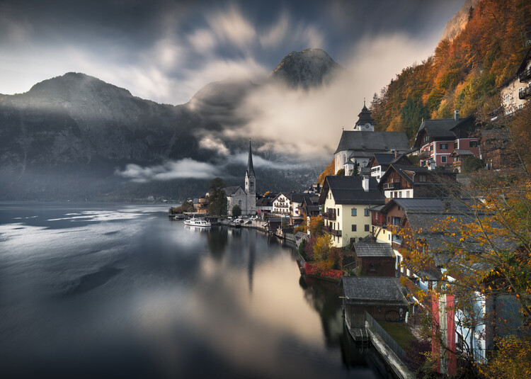 Karol Nienartowicz Fotografie Hallstatt, Karol Nienartowicz, 40 × 30 cm