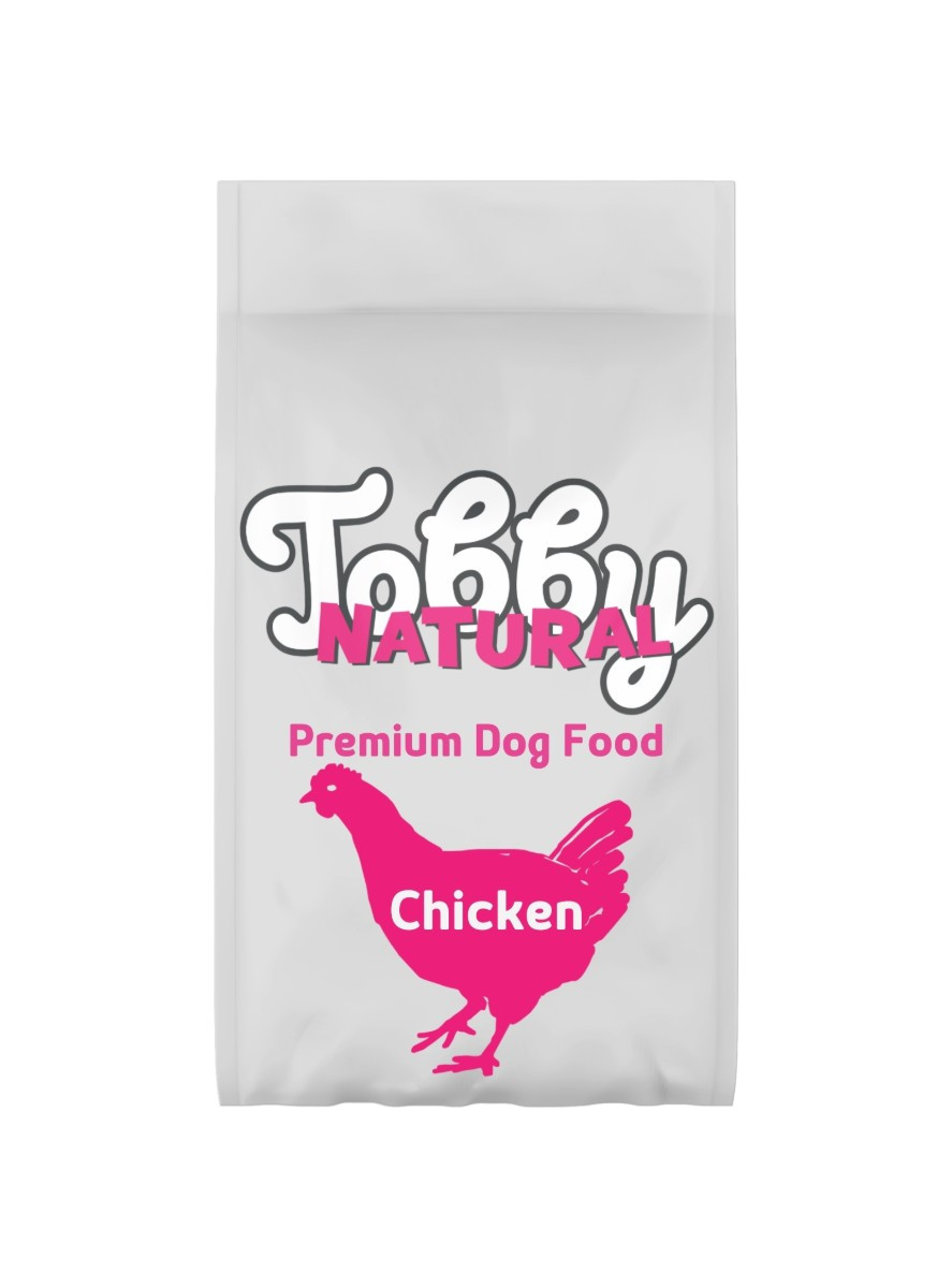 Tobby Natural Dog Chicken - 14kg