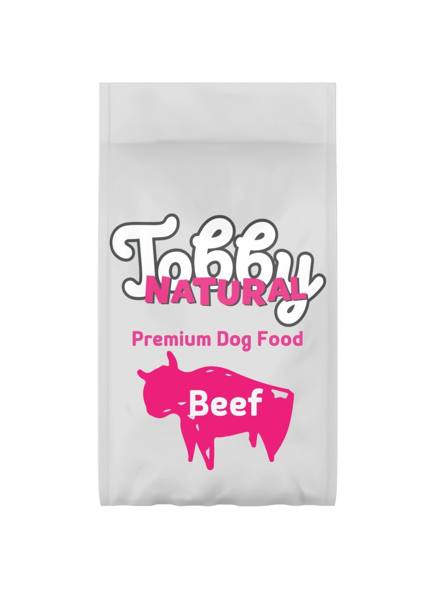 Tobby Natural Dog Beef - 14kg